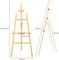 Wooden Painting Easel, Adjustable Stand Easel for Canvas Wedding Signs, Holds up to 48", Art Easel for Adults Artist Beginners Students